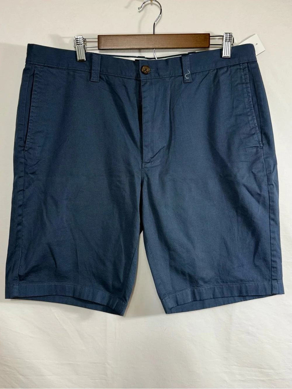 J. Crew Men's Dark Navy Flat-Front Shorts 11” Inseam